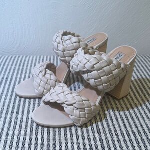Steve Madden Braided Heels Size 8.5